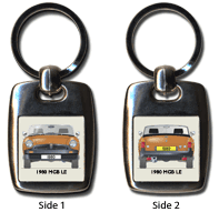 MGB Roadster LE (wire wheels) 1980 Keyring 5